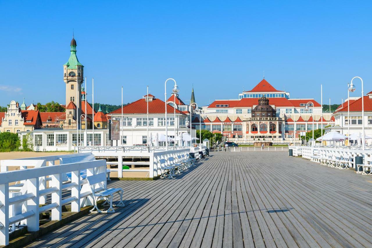 Golden Bay By Nadmorski Dwor Apartments Gdańsk Buitenkant foto